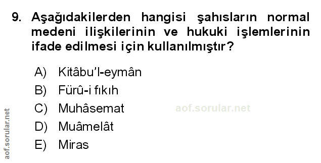 Soru 9