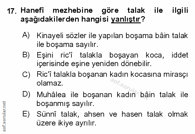 Soru 17