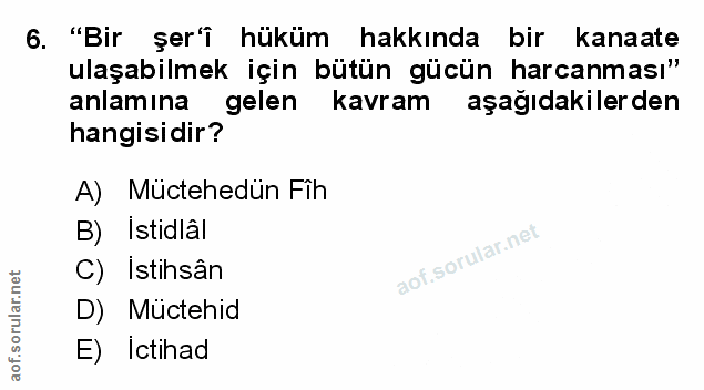 Soru 6