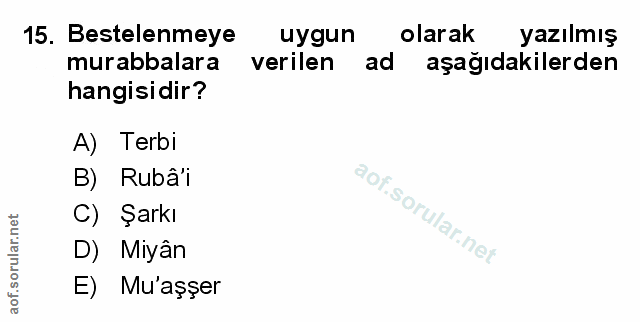 Soru 15