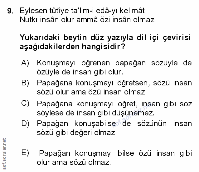 Soru 9