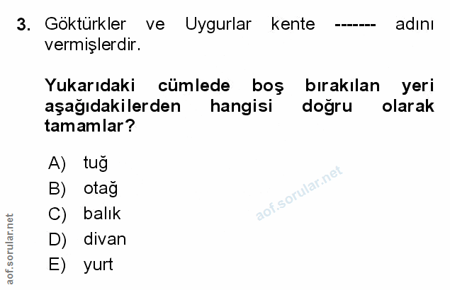 Soru 3
