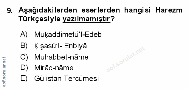 Soru 9