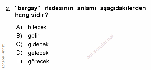 Soru 2