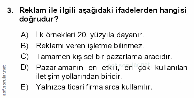Soru 3