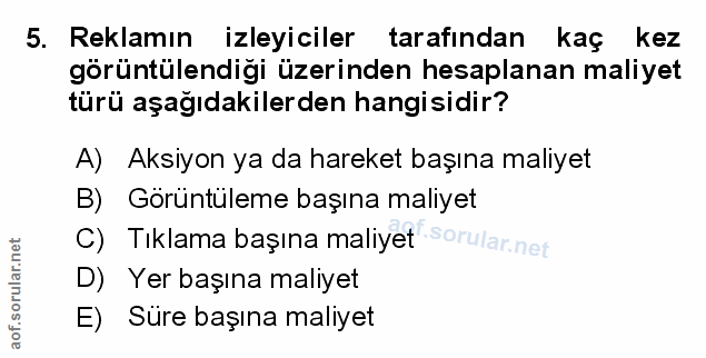 Soru 5