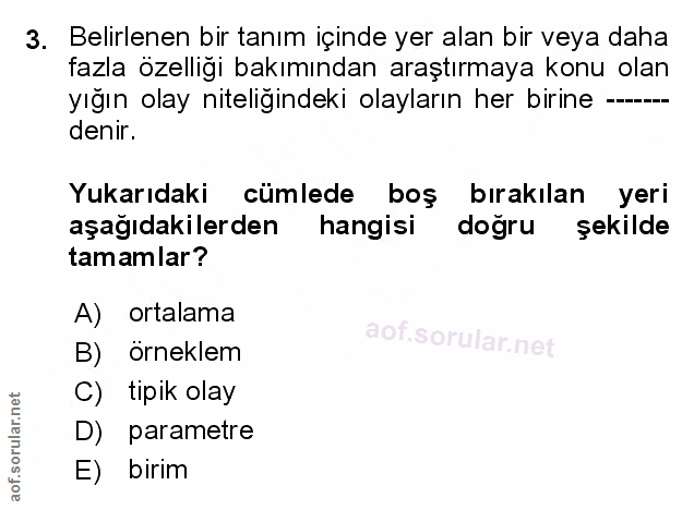 Soru 3