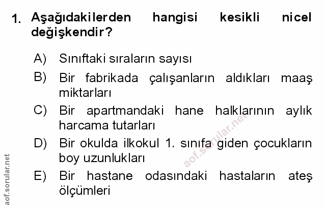Soru 1