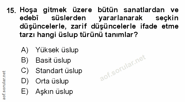 Soru 15