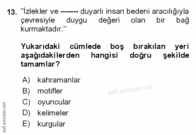 Soru 13