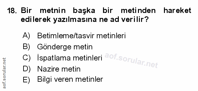 Soru 18