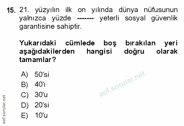 Soru 15