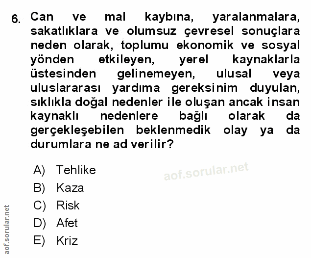 Soru 6