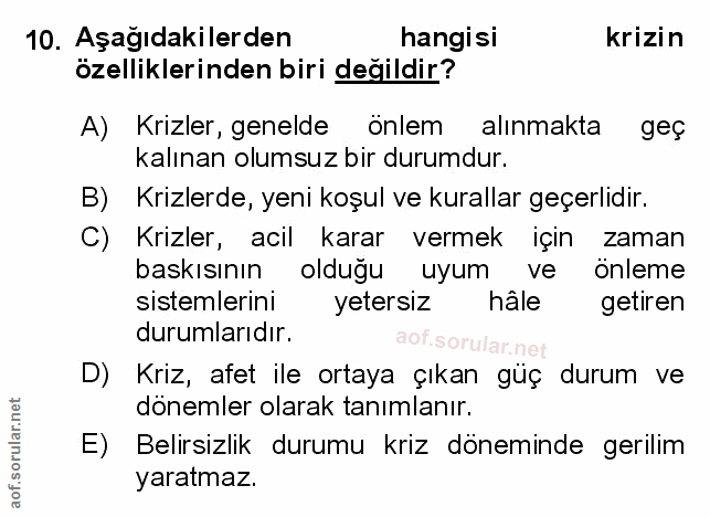 Soru 10