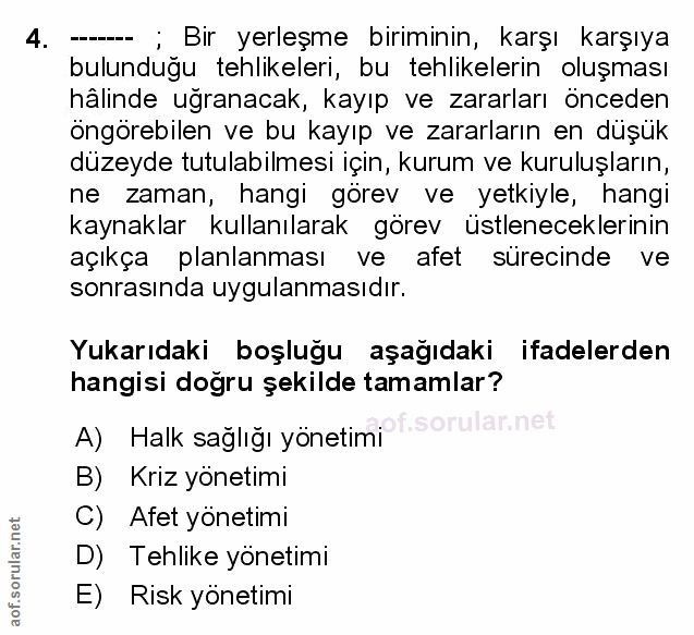 Soru 4