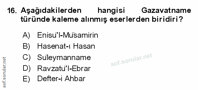 Soru 16