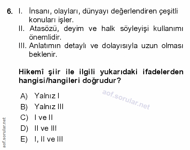 Soru 6
