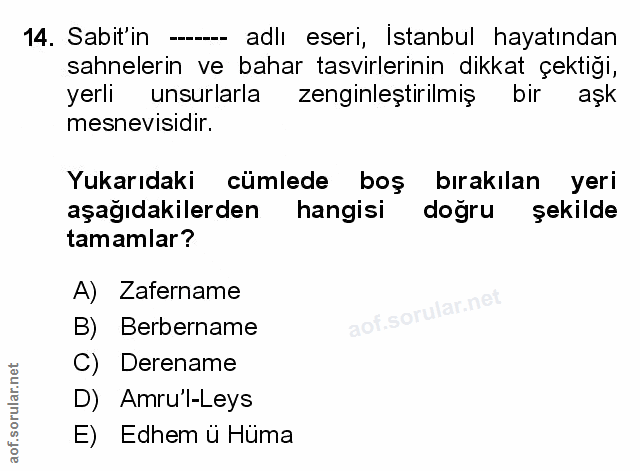 Soru 14
