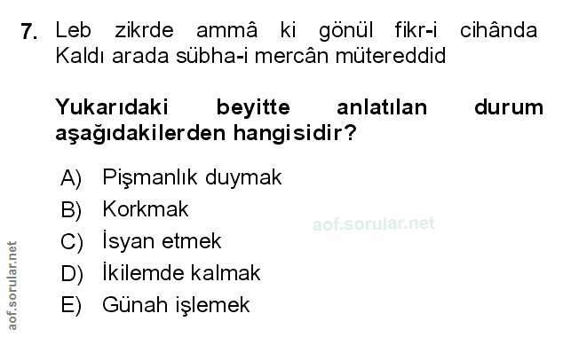 Soru 7