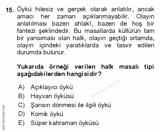 Soru 15