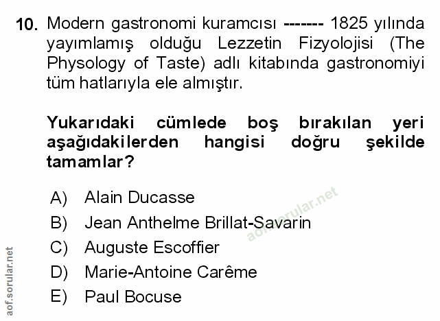 Soru 10