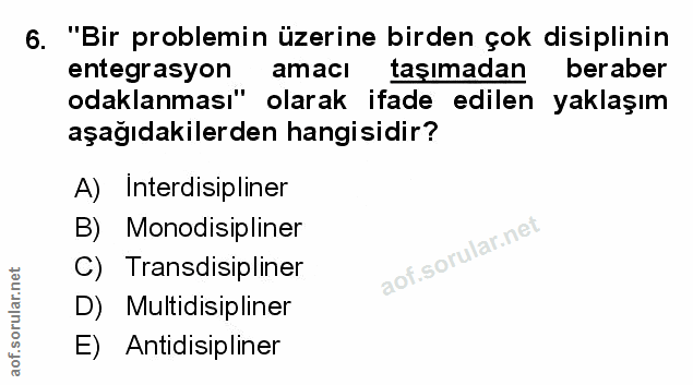 Soru 6
