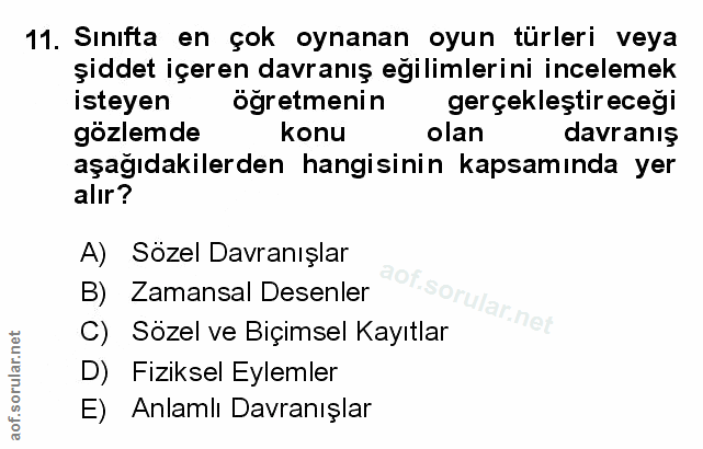 Soru 11
