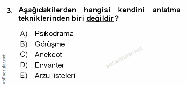 Soru 3