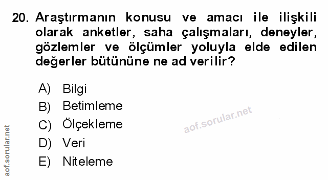 Soru 20