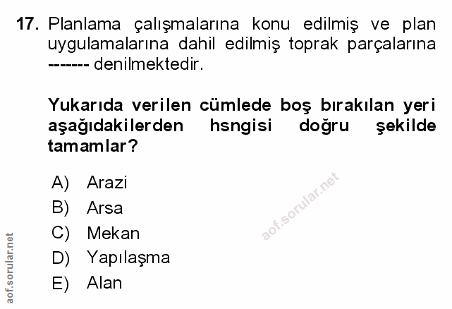 Soru 17