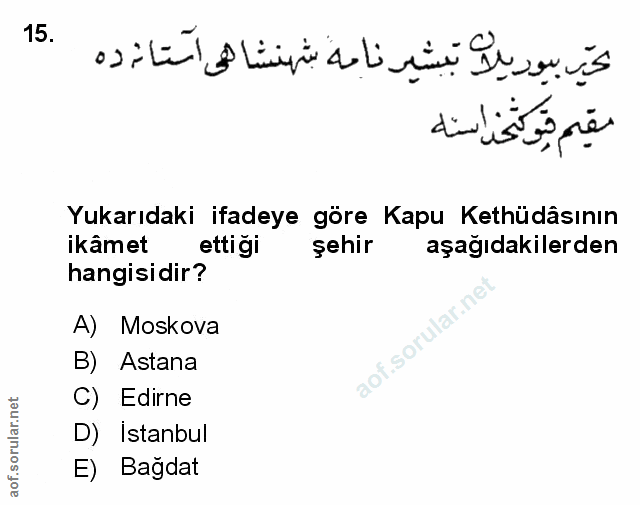 Soru 15