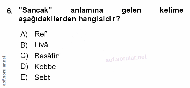Soru 6