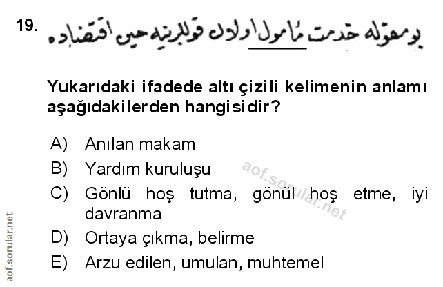 Soru 19