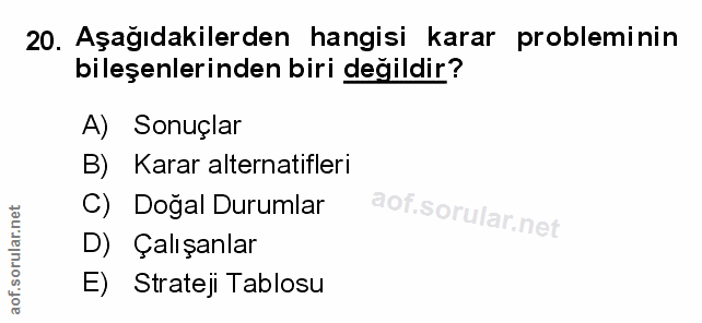 Soru 20