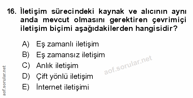 Soru 16