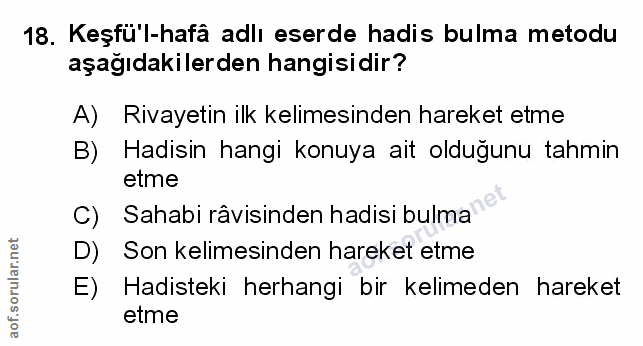 Soru 18