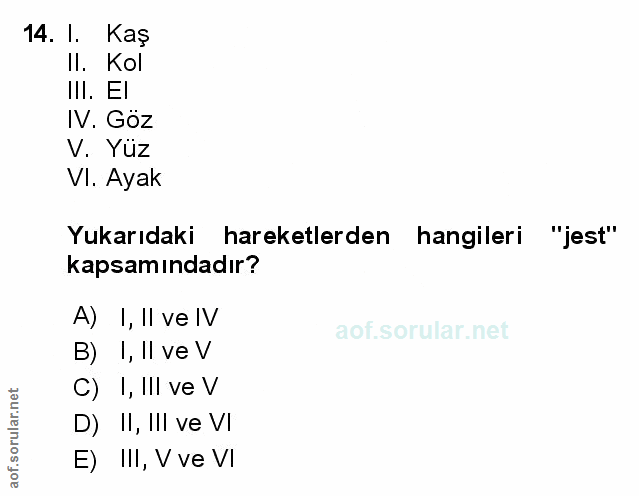 Soru 14