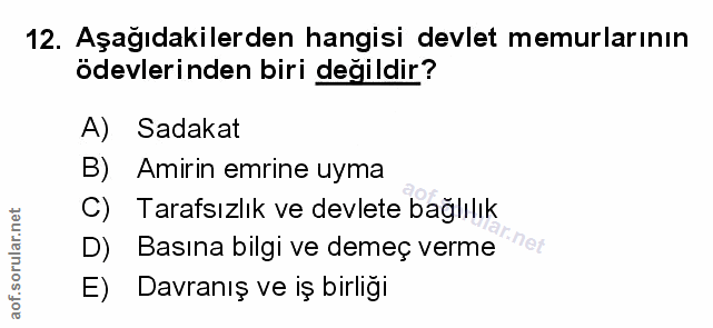 Soru 12
