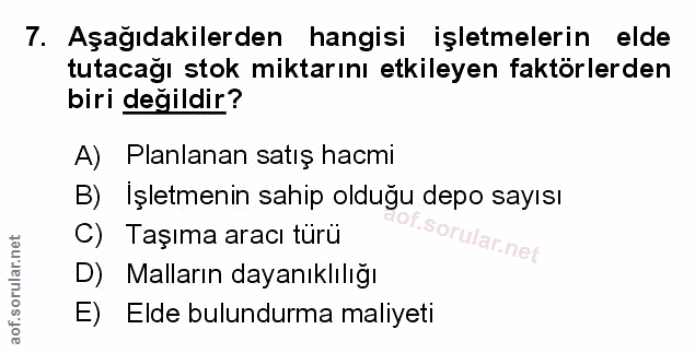 Soru 7