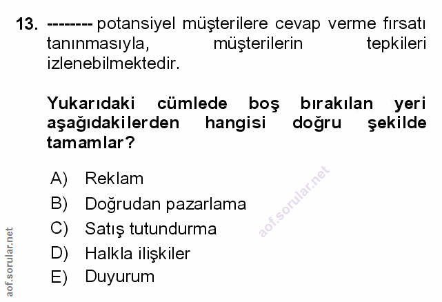 Soru 13