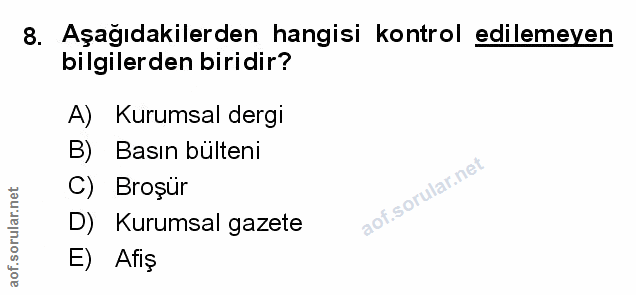 Soru 8