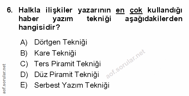 Soru 6