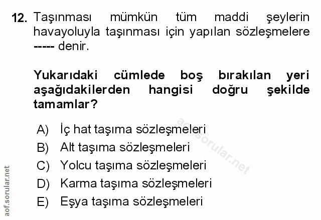 Soru 12