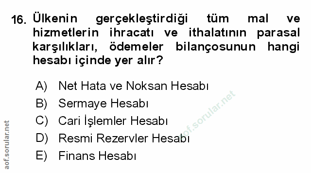 Soru 16
