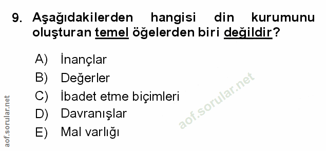 Soru 9