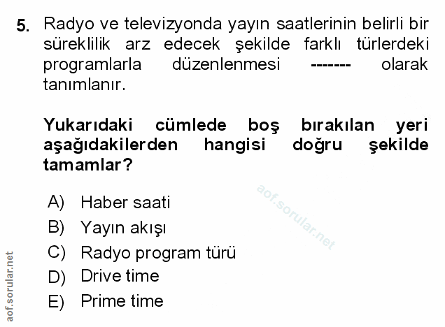 Soru 5
