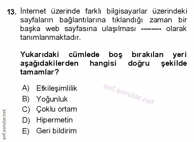 Soru 13