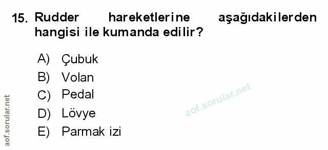 Soru 15
