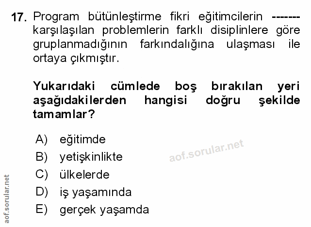 Soru 17