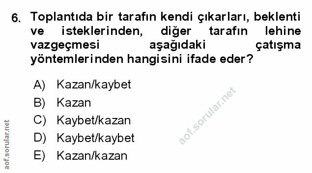 Soru 6